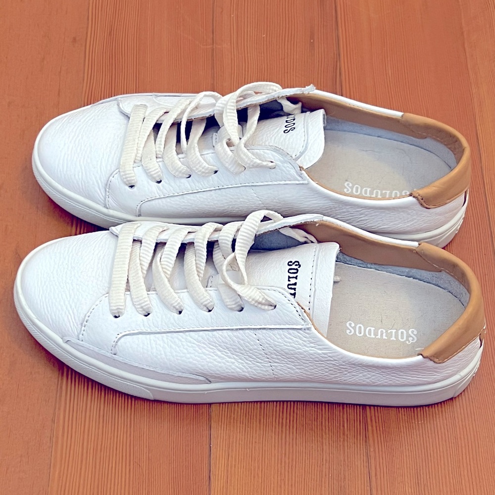 Soludos sneaker, white